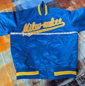 Vintage Milwaukee Brewers starter jacket